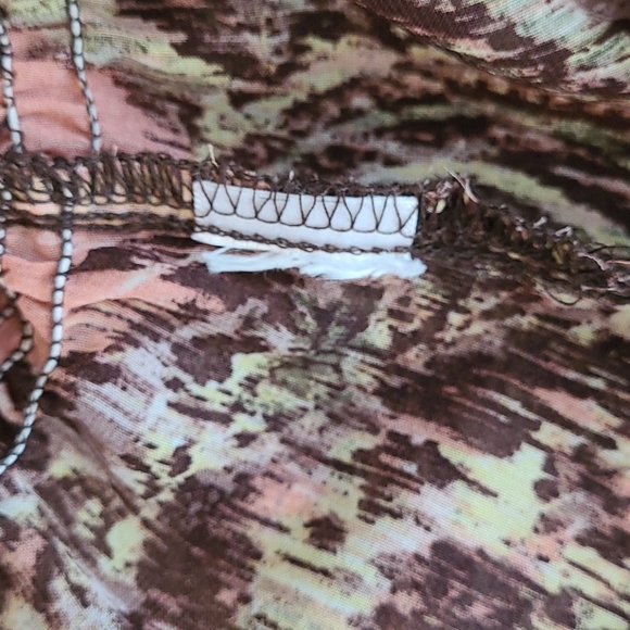 Dolman sleeve sheer blouse - Picture 7 of 7